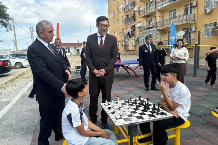 Azərbaycanda 6 yeni idman zonası istifadəyə verilib