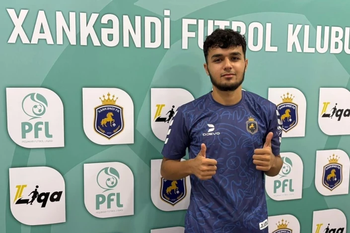 Xankendi midfielder Adem Topalov: "There was a bit of excitement in the first rounds"