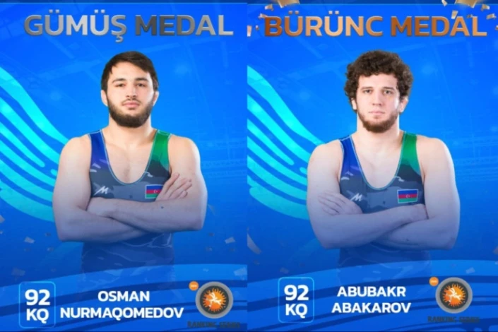 Azərbaycan güləşçiləri reytinq turnirində daha iki medal qazandı