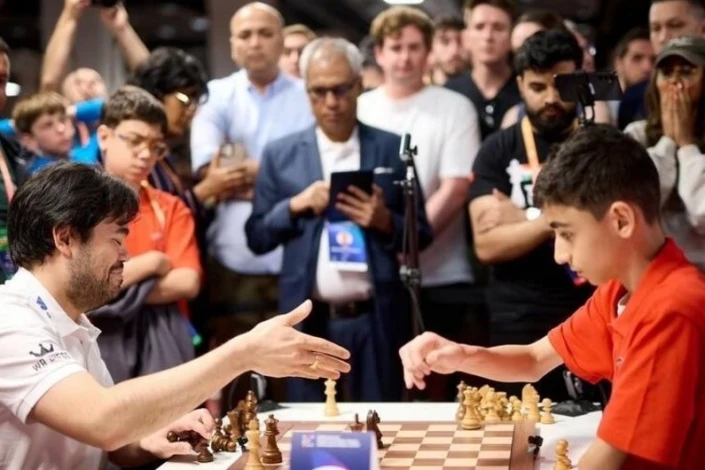 FIDE Celebrated Khagan Ahmad's Victory Over Nakamura