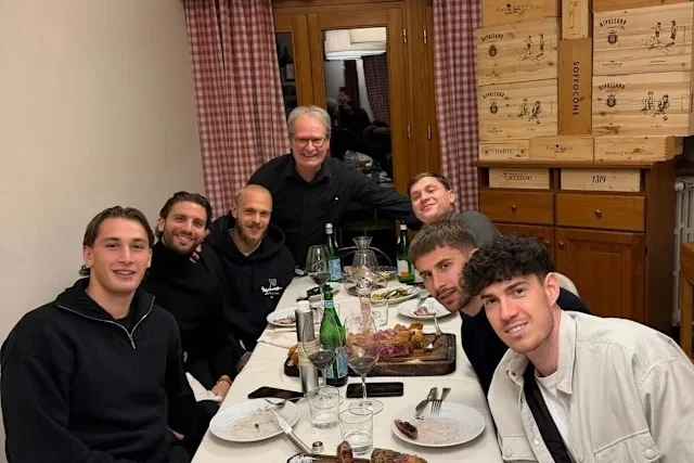 Locatelli's dinner with Inter players angered fans