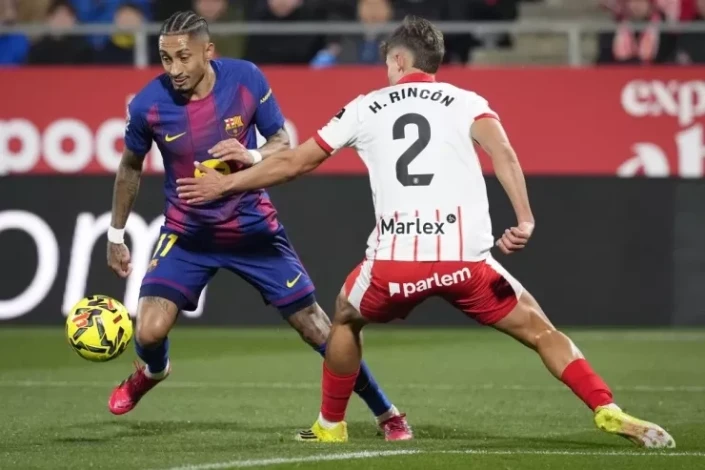 La Liga: "Barcelona" lost points away to "Girona";