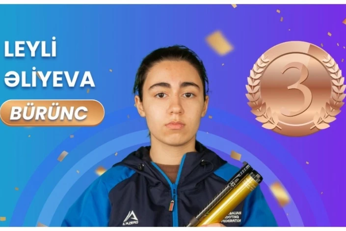 Azərbaycanın güllə atıcısı: "Avropa çempionatında medal qazanmaq üçün sona qədər mübarizə apardıq"