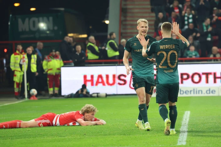 Bundesliga: Werder, Union Berlin'i Deplasmanda Dağıttı;