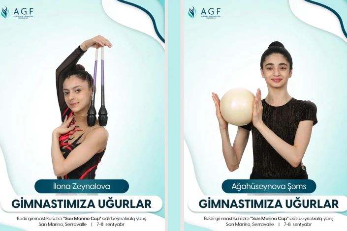 “San Marino Cup”da mübarizə aparacaq gimnastlarımız - ADLAR