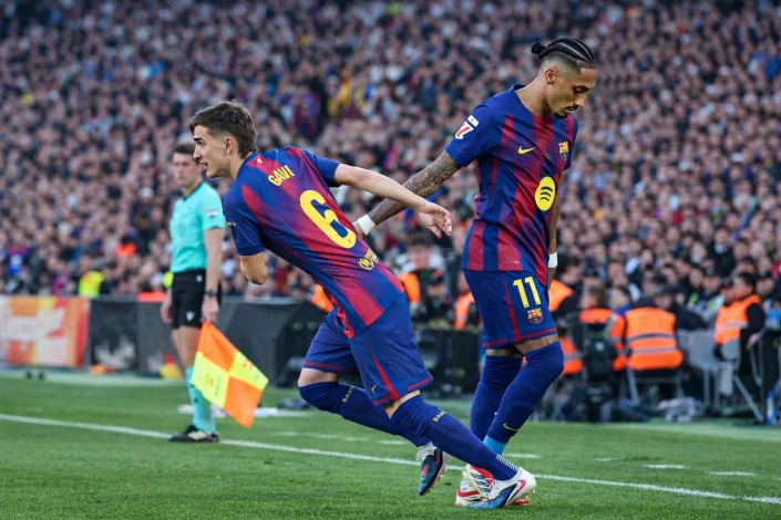 Gavi on the field after a long break: 10 minutes in the "Barcelona" - "Sevilla" match