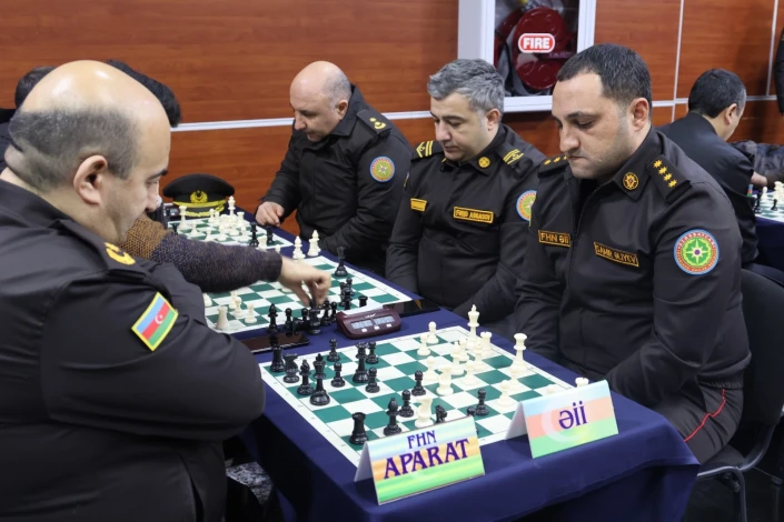 Объявлены результаты шахматного чемпионата среди структур МЧС - ФОТО