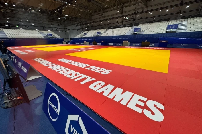 Judo Competitions at Universiade to Start on Three Tatami Mats
