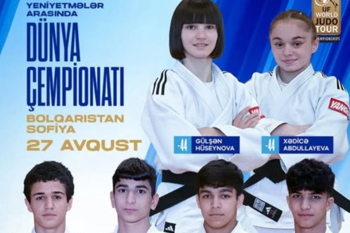 Azerbaycanlı judocuların Dünya Gençler Şampiyonası'ndaki ilk gün rakipleri belirlendi