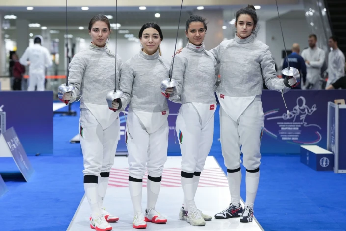 Азербайджанские фехтовальщики не смогли завоевать медали на чемпионате Европы среди юниоров и кадетов