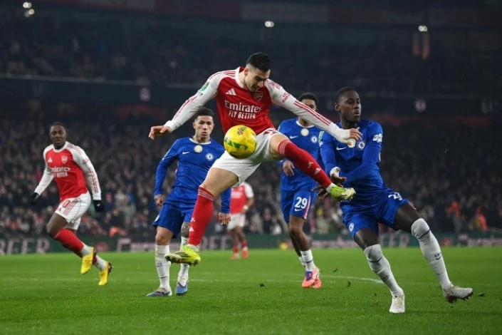 "Arsenal" "Çelsi"ni məğlub edərək İngiltərə Liqa Kubokunun finalına yüksəldi