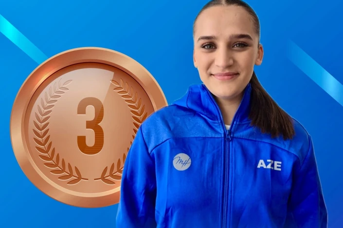 Cansu Ahmedzade Avrupa Karate Şampiyonasında Bronz Madalya Kazandı