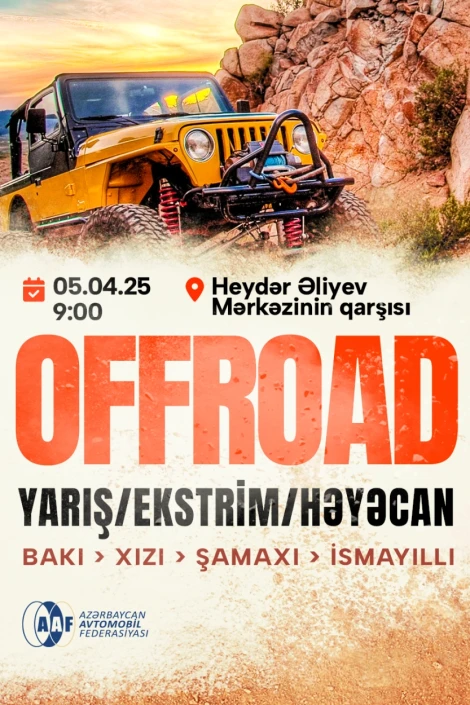 AAF yolsuzluq avtomobillərinin yürüşünü təşkil edir