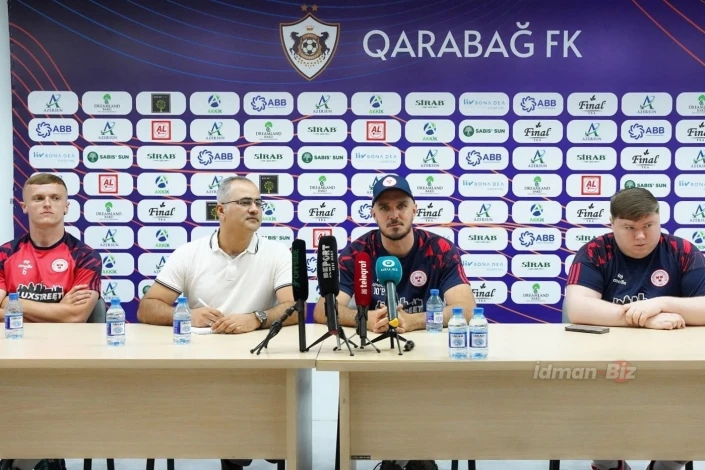 "Shelbourne" player says he hopes to win before the match against "Qarabag"