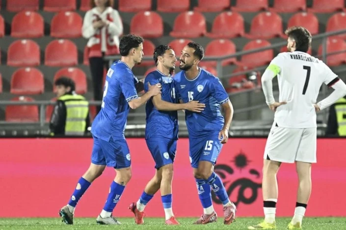 Georgia and Israel national teams drew