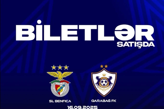 "Benfica" - "Qarabagh" match: Ticket sales for fans have started