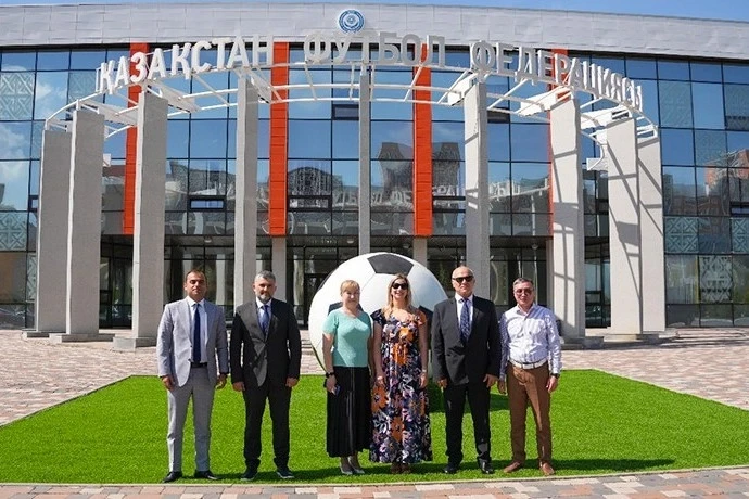 AFFA employees participated in UEFA's Experience Exchange Program in Kazakhstan