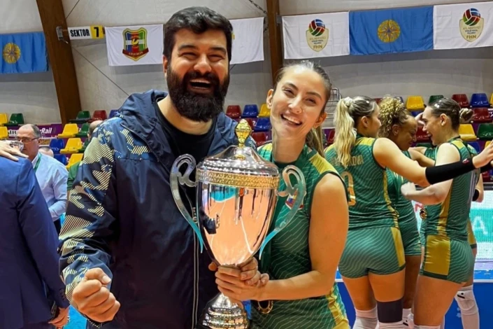 Türkiyəli voleybolçunun Azərbaycandakı HƏDƏFİ