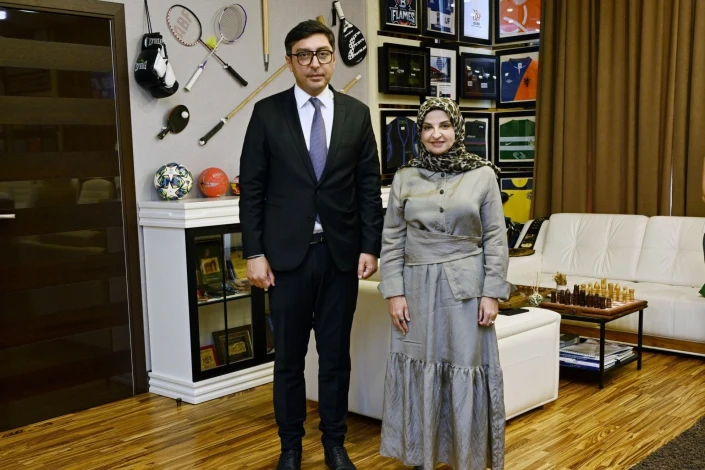 Fərid Qayıbov UNICEF-in Azərbaycan nümayəndəsini qəbul edib