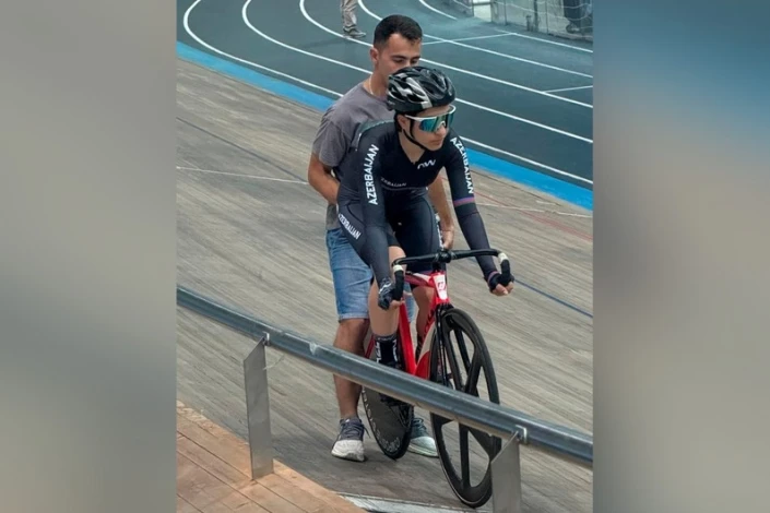 Azərbaycanlı velosipedçi Qazaxıstanda bürünc medal qazanıb