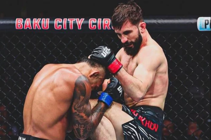 Nazim Sadıkhov, UFC'de Rakibini Nakavtla Mağlup Etti