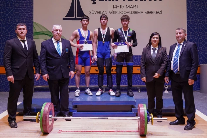 Azerbaijan Championship: Winners determined in three more weight categories in weightlifting