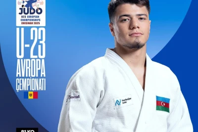 Ömər Rəcəbli U-23 Avropa Çempionatında Gümüş Medal Qazanıb - FOTO