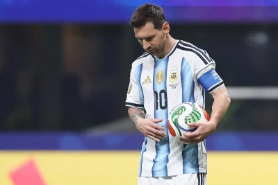 Messi Argentina milli komandası ilə son məşqini keçirdi