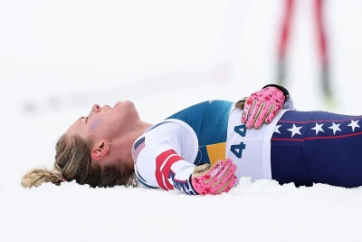 Cessika Diggins qabırğası sınmış halda Olimpiadada bürünc medal qazandı