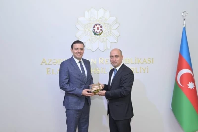 Emin Əmrullayev və Mirkan Aydın arasında qadın basketbolunun inkişafı üzrə görüş keçirilib