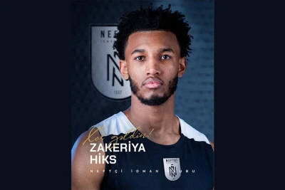 Neftçi klubuna ABŞlı basketbolçu Zakeriya Hiks qoşuldu