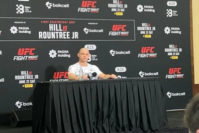 Boqdan Qrad: Bakıdakı UFC turnirində iştirakdan qürur duyuram