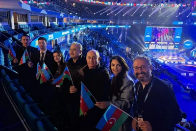 Azərbaycanın Qazaxıstandakı səfirliyi dünya çempionatının finalına yüksələn Eldəniz Əzizliyə və Sənan Süleymanova uğurlar arzuladı