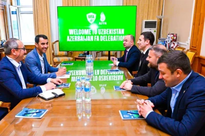 AFFA rəsmiləri Özbəkistanda futbol əməkdaşlığı imkanlarını müzakirə ediblər