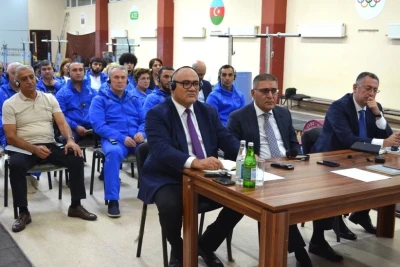 Bakıda Ağırlıqqaldırma üzrə Beynəlxalq Vebinar və Avropa Olimpiya Akademiyasının Açılışı Olub - FOTO