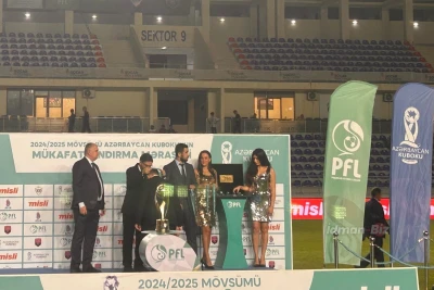 Azərbaycan Kubokunun qalibi mükafatlandırıldı