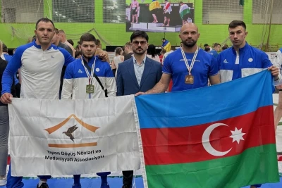Sumoçu Avropa birinciliyində medal qazandı - FOTO