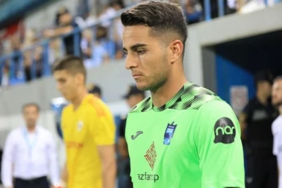 Tiaqo Silvanın səhhətində problem: "Zirə"nin qapıçısı "Sabah"la oyunu buraxdı