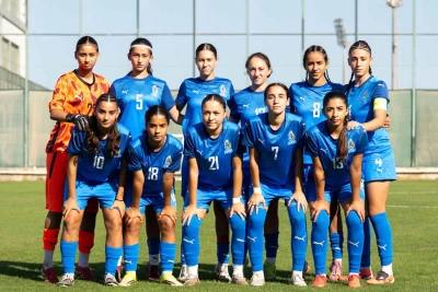 Azərbaycan U-17 qızlar futbol komandası Avropa çempionatının seçmə mərhələsində 0:16 ilə məğlub oldu