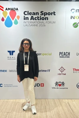 Təhminə Tağı-zadə Lozannada keçirilən qlobal antidopinq forumunda Azərbaycanı təmsil edib