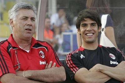 Karlo Ançelotti və Kaka yenidən bir araya gəldilər