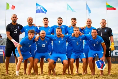 Azərbaycan çimərlik futbolu millisi Avropa çempionatında bürünc medal qazanıb