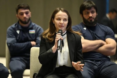 Mariya Stadnik: Məqsədim komandadakı hər bir qızın nəticə göstərməsidir