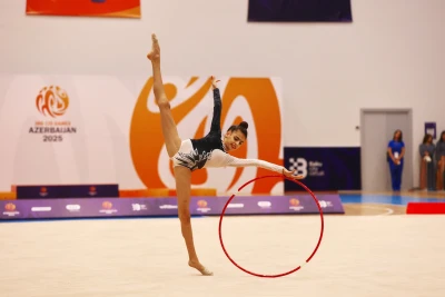 III MDB Oyunları: Azərbaycan gimnastları fərdi və qrup hərəkətlərində finallara yüksəliblər