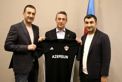 Ali Koç "Qarabağ" FK-nın qonağı olub
