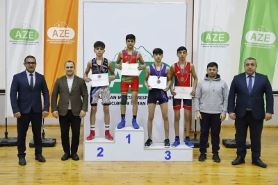 Yeniyetmə güləşçilər arasında sərbəst güləş üzrə Naxçıvan zona birinciliyinə yekun vurulub