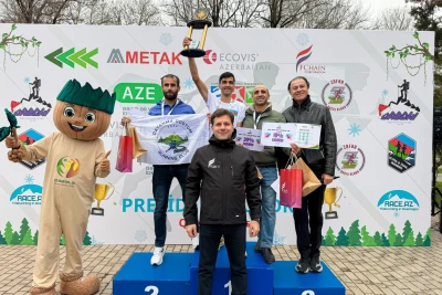 Naxçıvanlı atlet Qəbələdə Prezident kubokunu qazanıb - FOTO