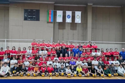 Yeniyetmə və gənc qız voleybolçular arasında seleksiya prosesi yekunlaşıb