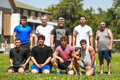 Gənc cüdoçular Avropa çempionatına hazırlaşmaq üçün Nabranda təlim-məşq keçirlər