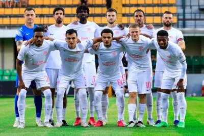 "Petrocub" - "Sabah" maçının ilk yarısı golsüz sona erdi